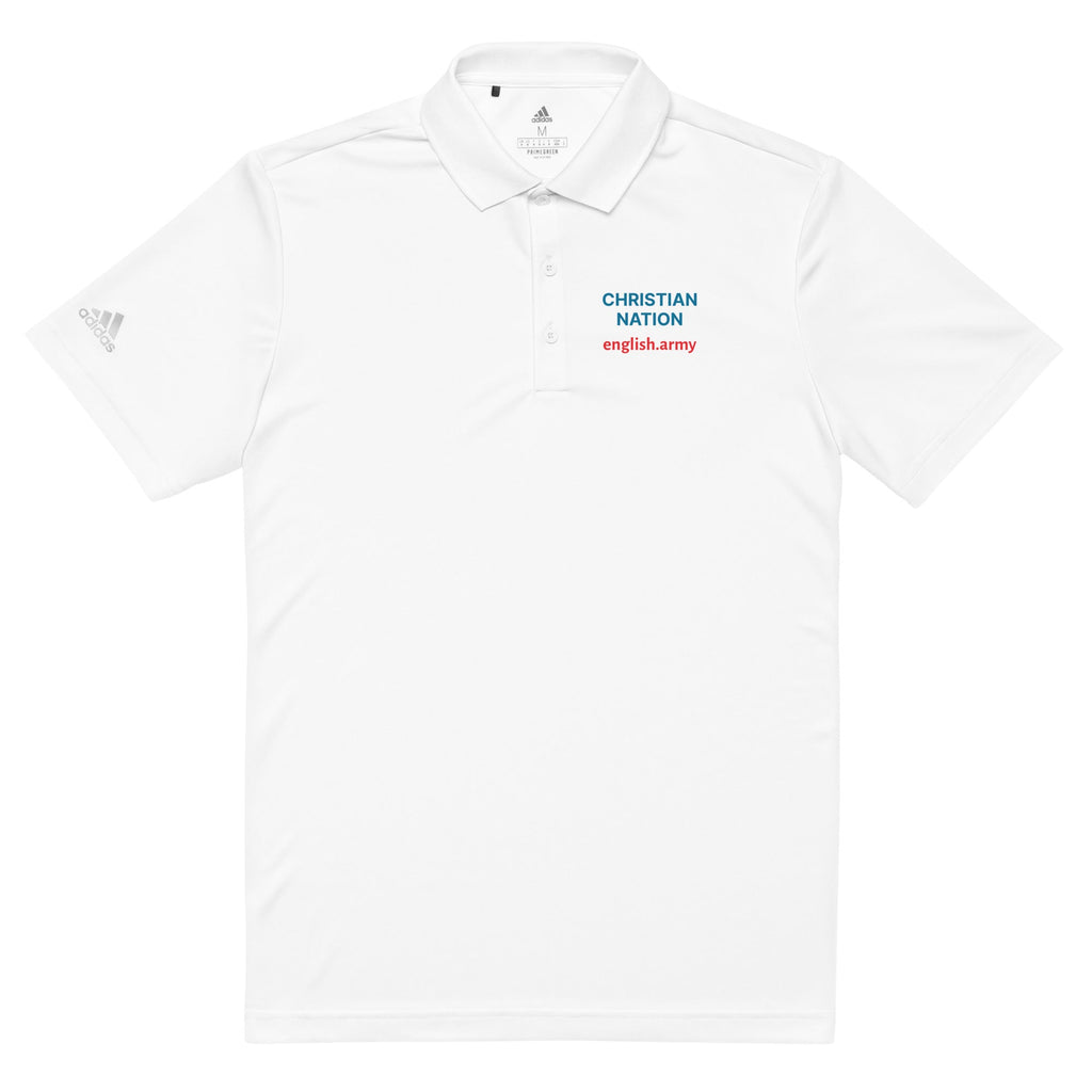 Christian Nation - Adidas Premium Polo Shirt