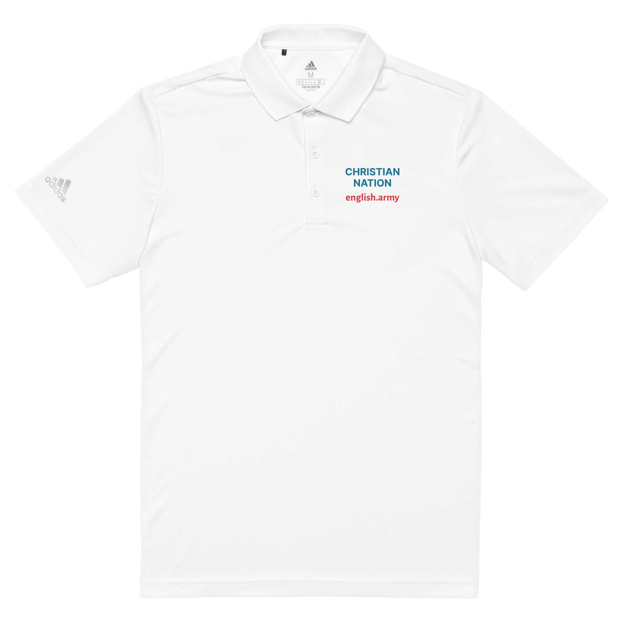 Christian Nation - Adidas Premium Polo Shirt
