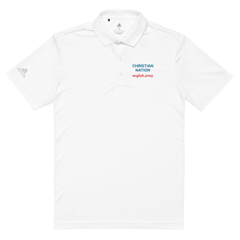 Christian Nation - Adidas Premium Polo Shirt