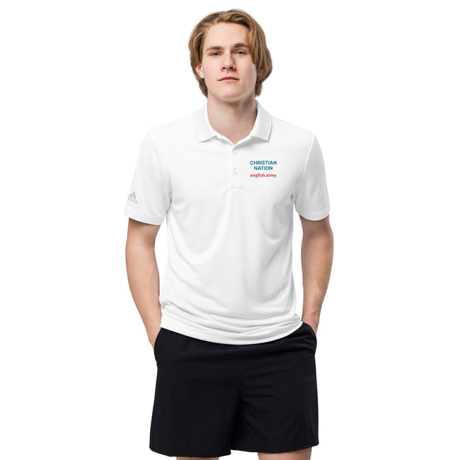 Christian Nation - Adidas Premium Polo Shirt