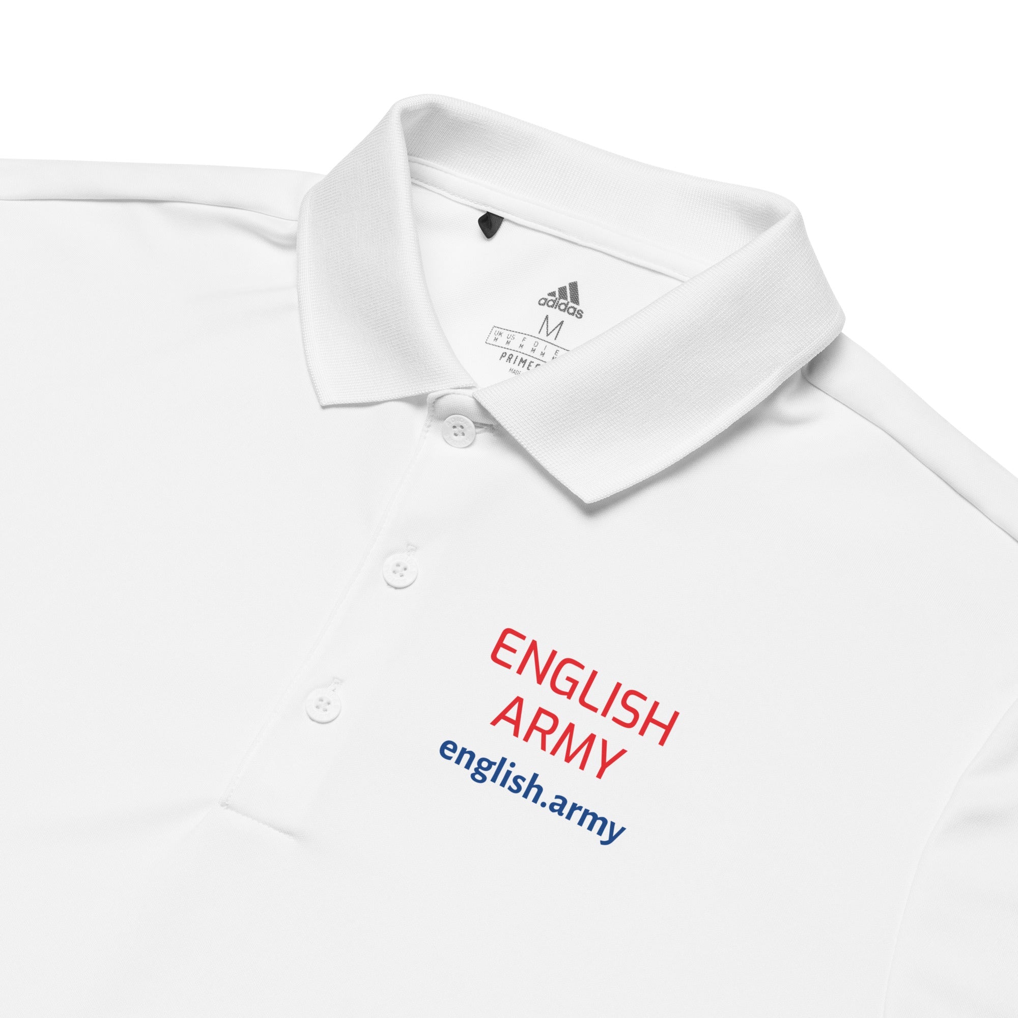 ENGLISH ARMY - Adidas Premium Polo Shirt