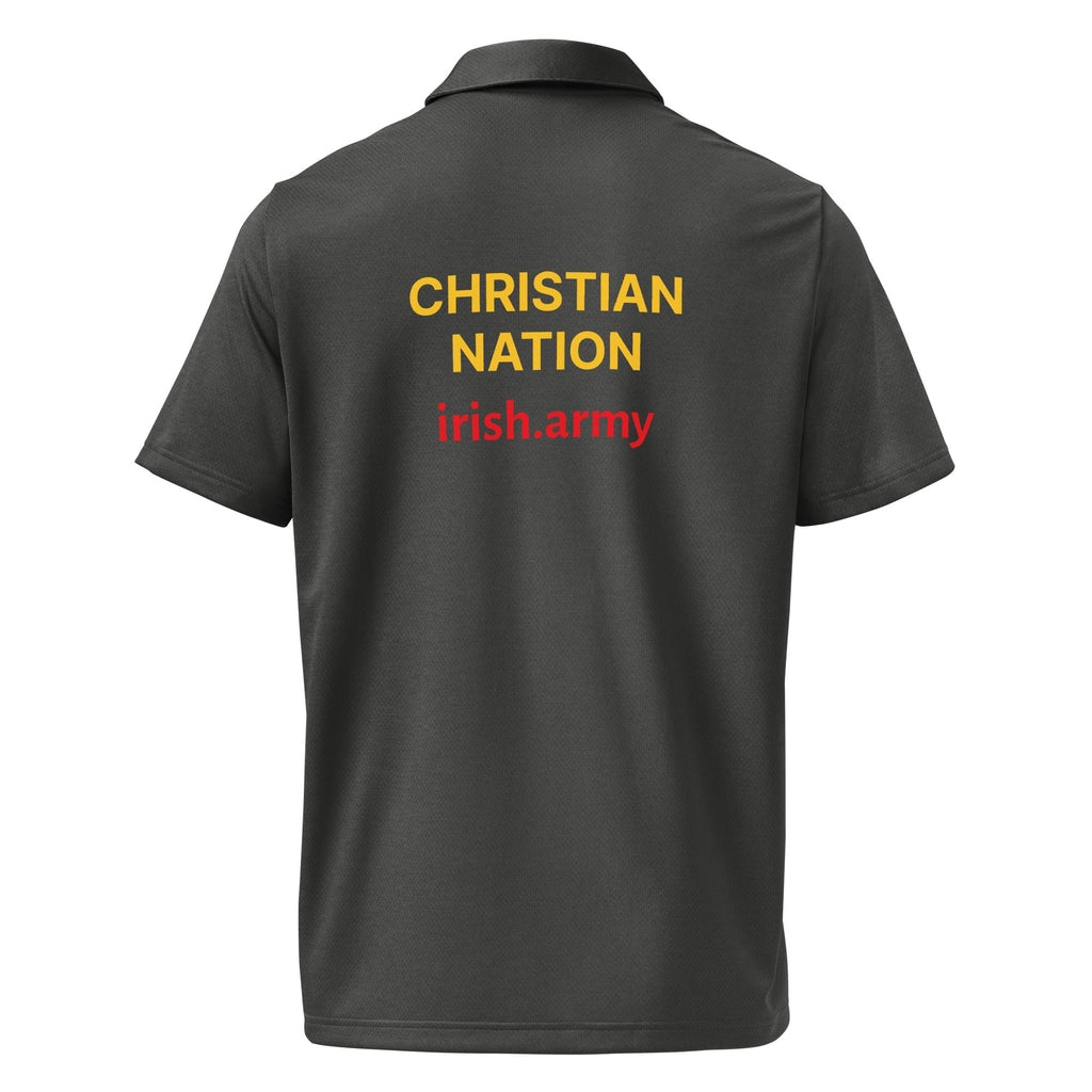 Christian Nation - Adidas Space-dyed Polo