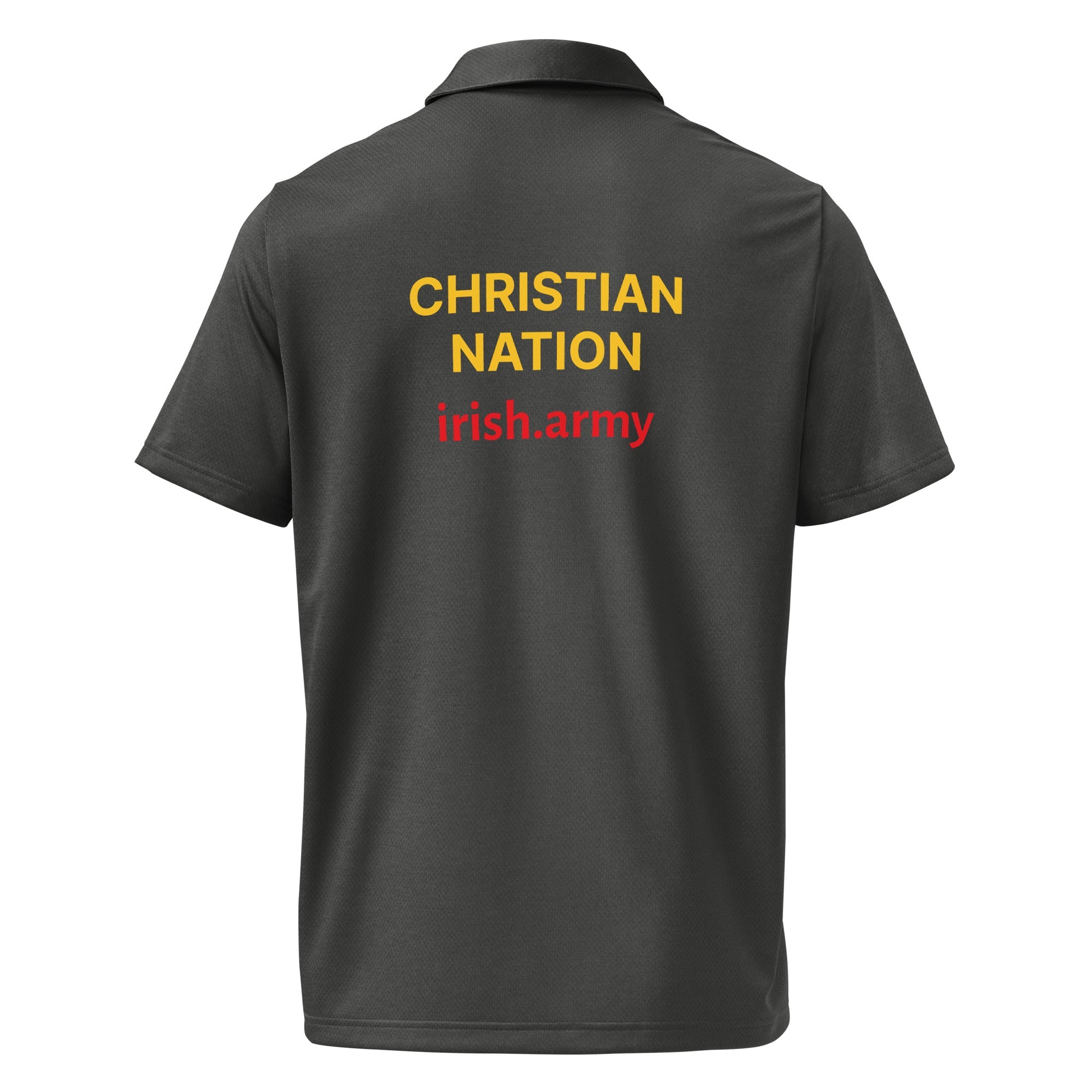 Christian Nation - Adidas Space-dyed Polo