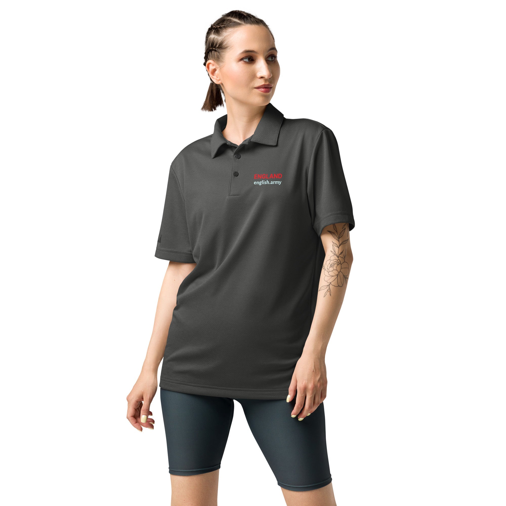 ENGLAND - Adidas Space-dyed Polo