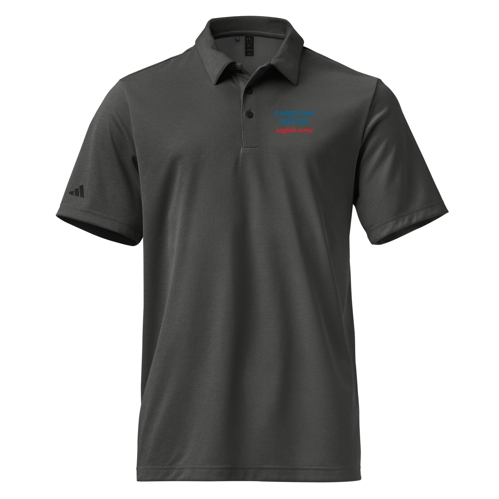 Christian Nation - Adidas Space-dyed Polo