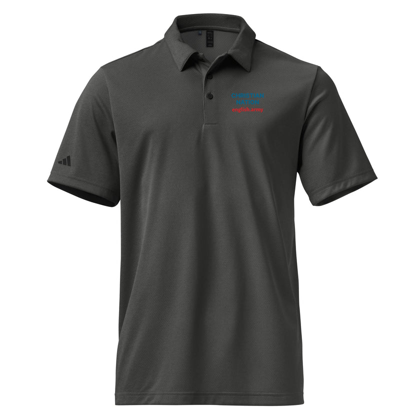 Christian Nation - Adidas Space-dyed Polo