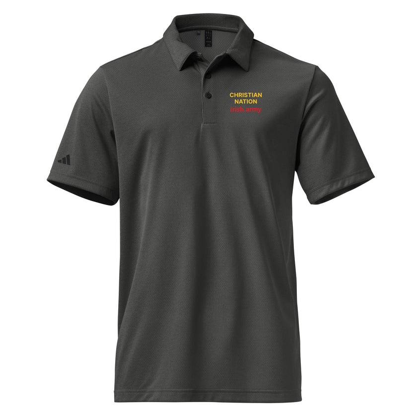 Christian Nation - Adidas Space-dyed Polo