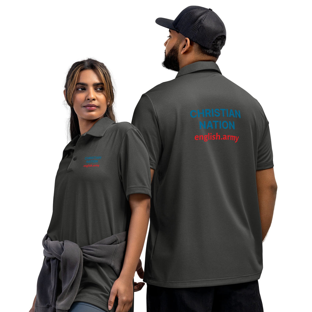 Christian Nation - Adidas Space-dyed Polo