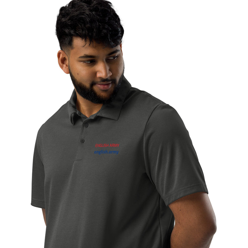 ENGLISH ARMY - Adidas Space-dyed Polo