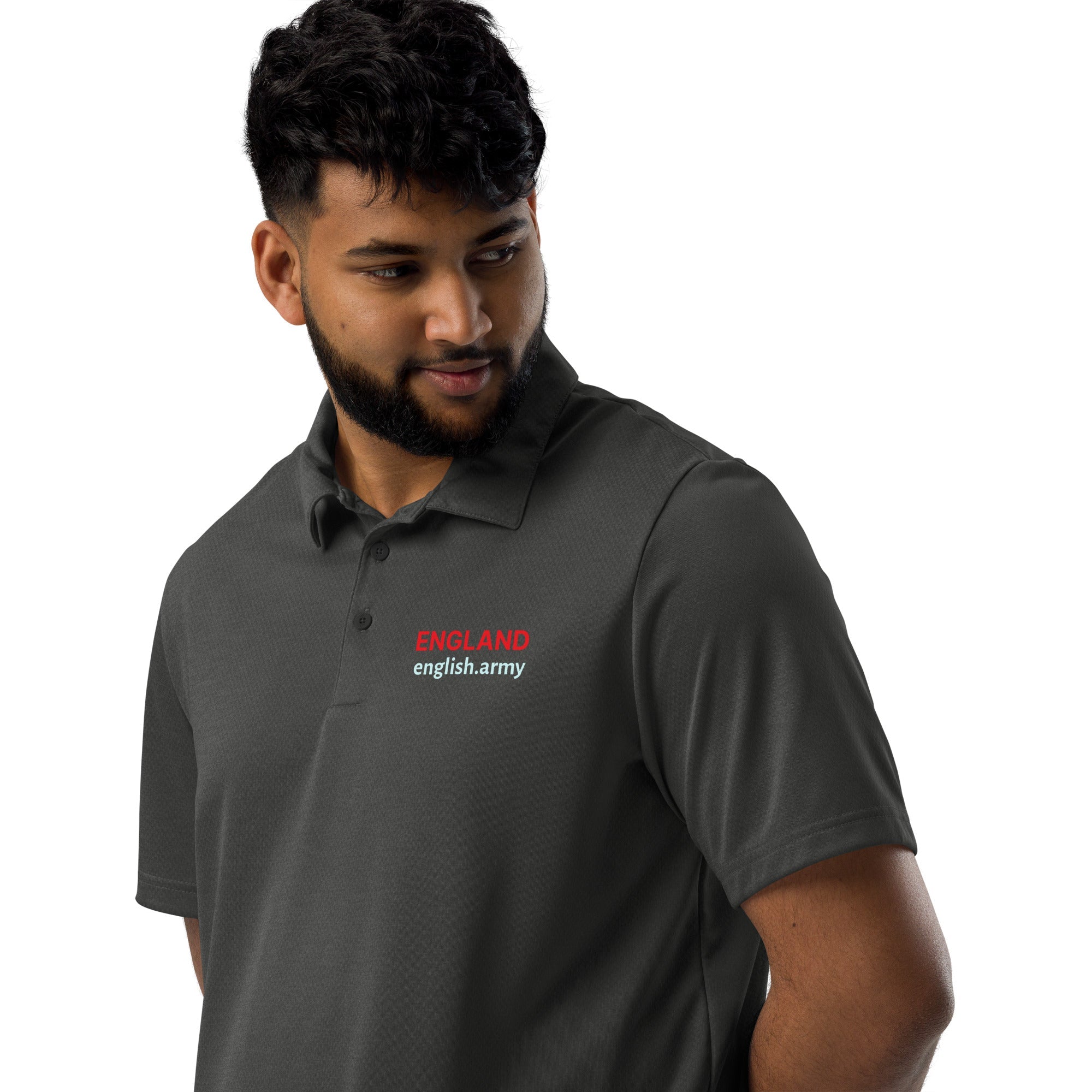 ENGLAND - Adidas Space-dyed Polo