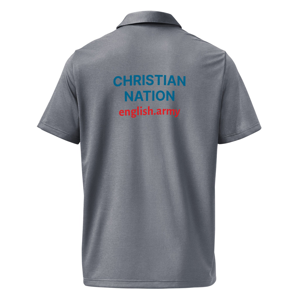 Christian Nation - Adidas Space-dyed Polo