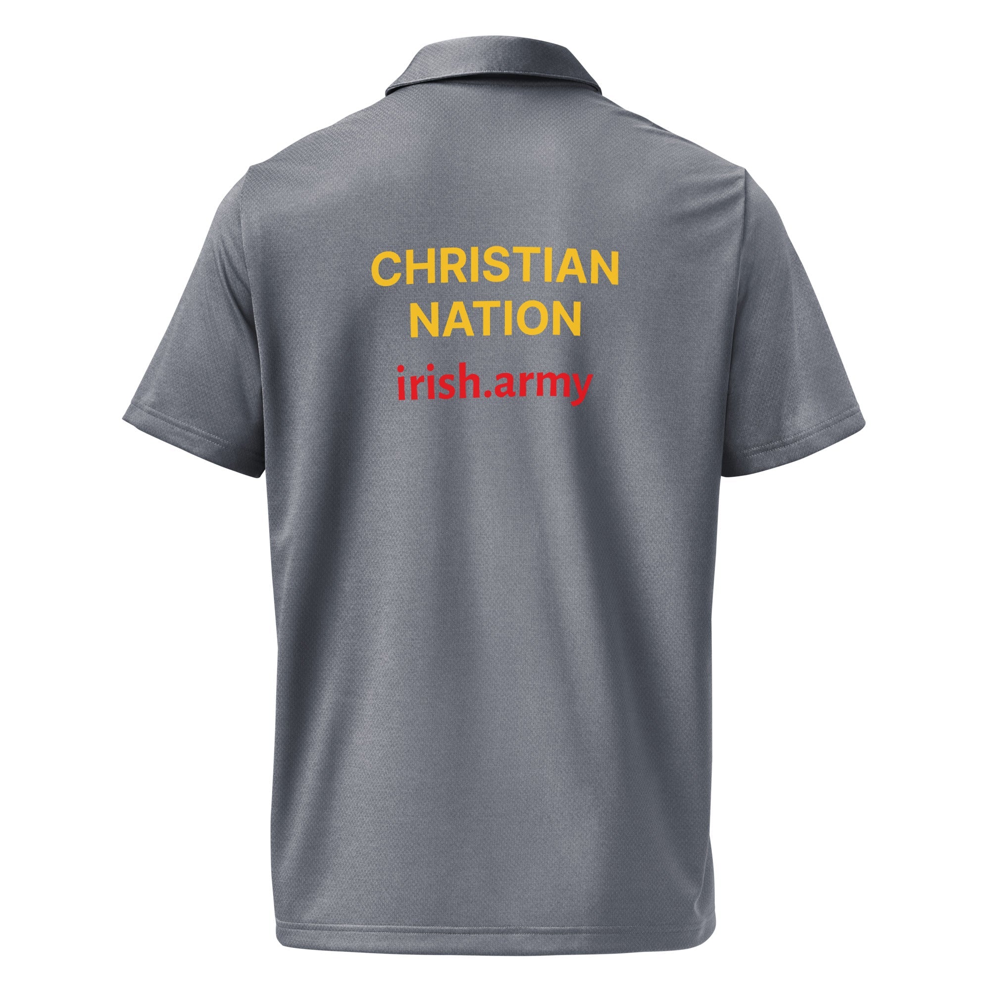 Christian Nation - Adidas Space-dyed Polo