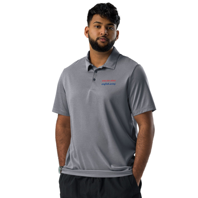 ENGLISH ARMY - Adidas Space-dyed Polo