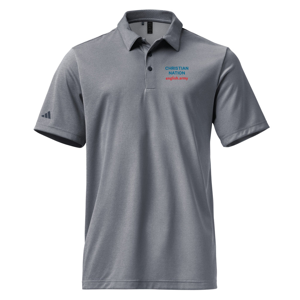 Christian Nation - Adidas Space-dyed Polo