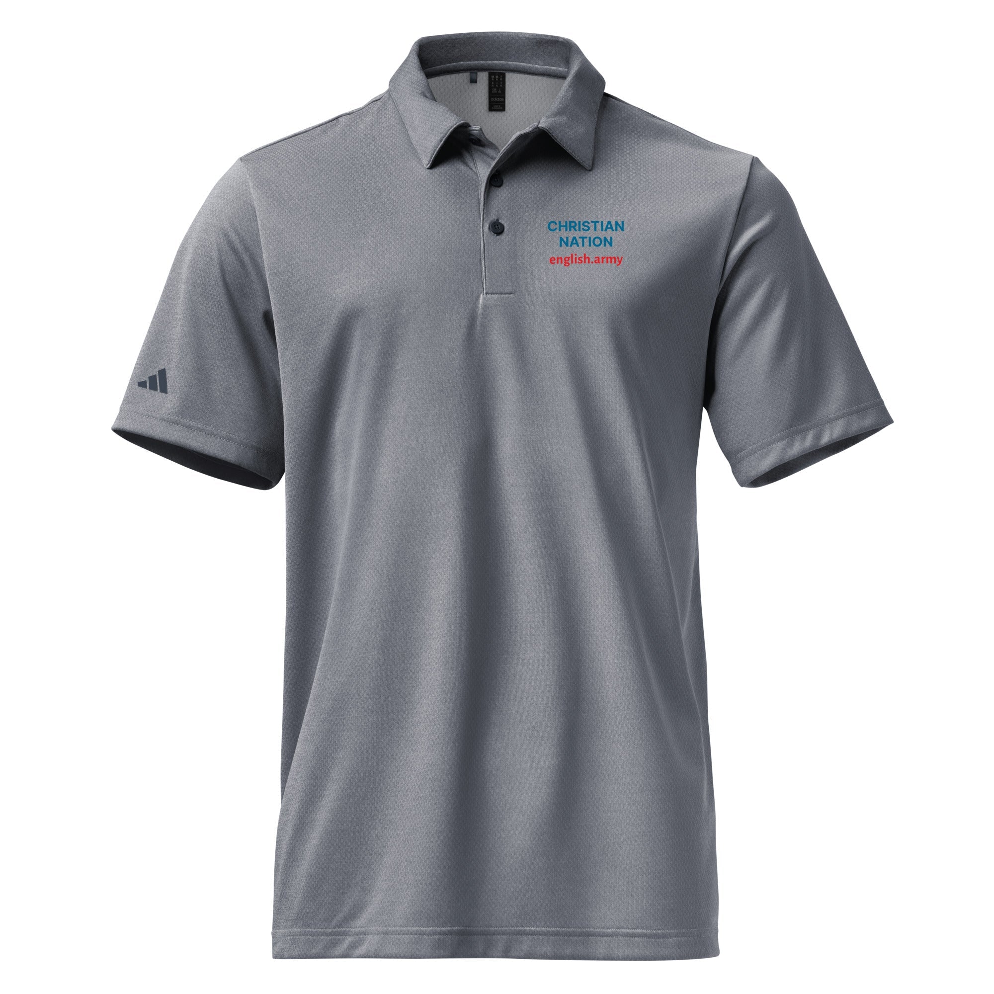 Christian Nation - Adidas Space-dyed Polo