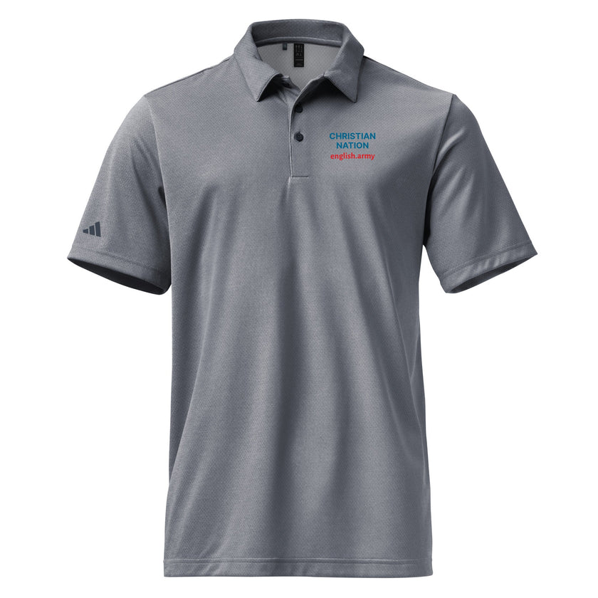Christian Nation - Adidas Space-dyed Polo