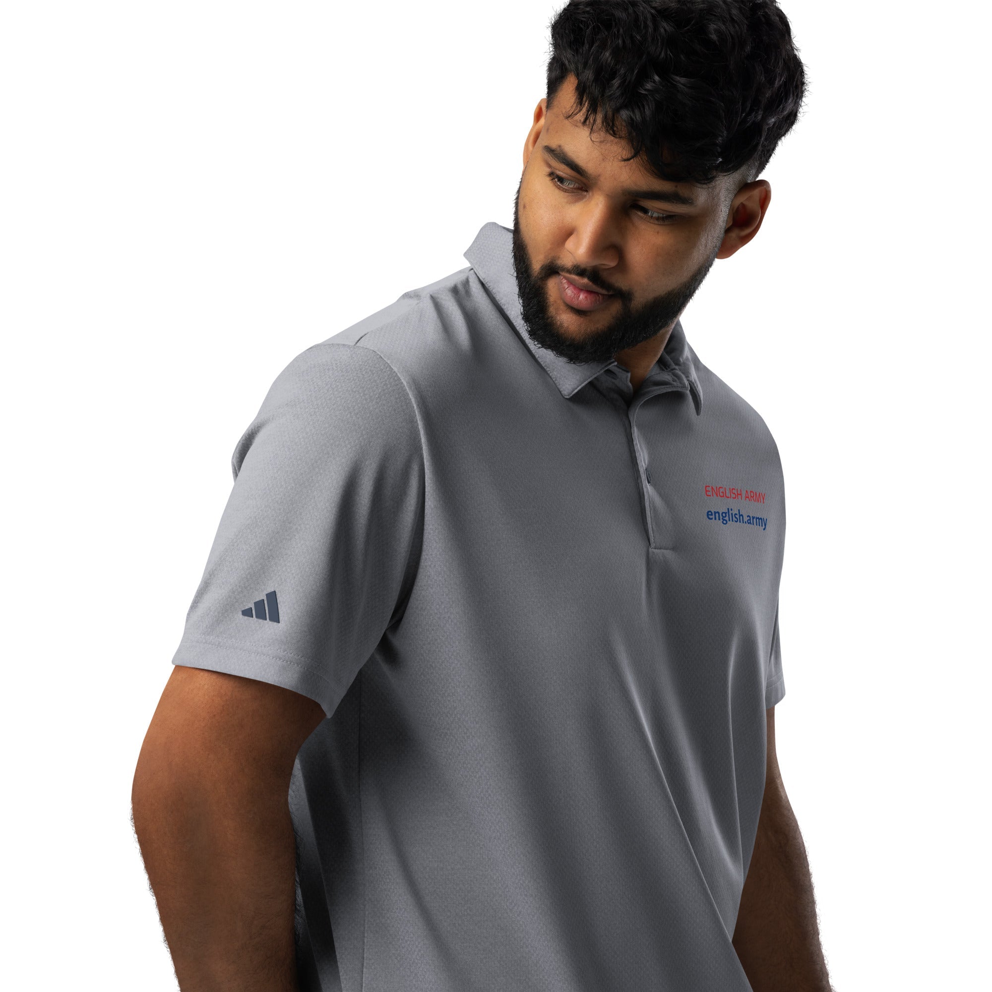 ENGLISH ARMY - Adidas Space-dyed Polo