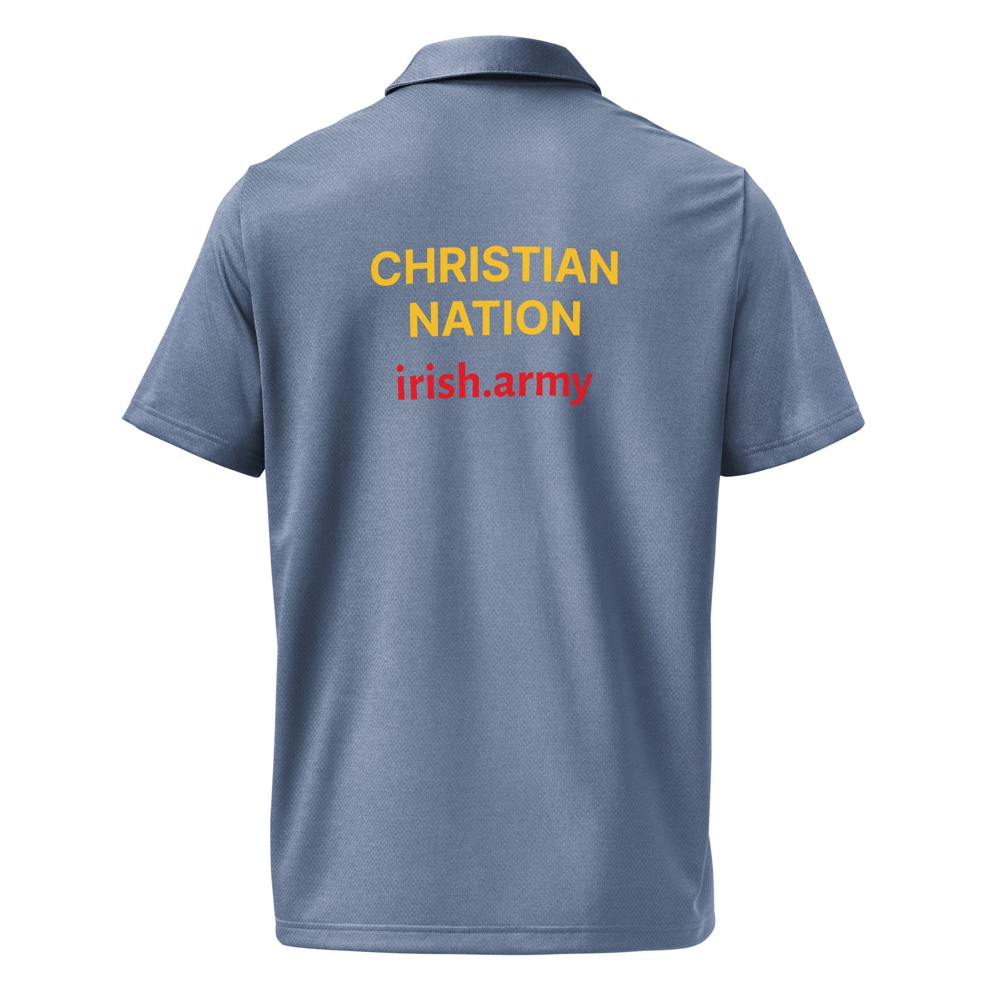 Christian Nation - Adidas Space-dyed Polo