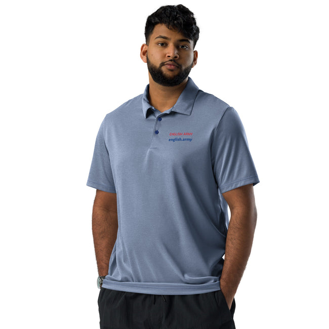 ENGLISH ARMY - Adidas Space-dyed Polo
