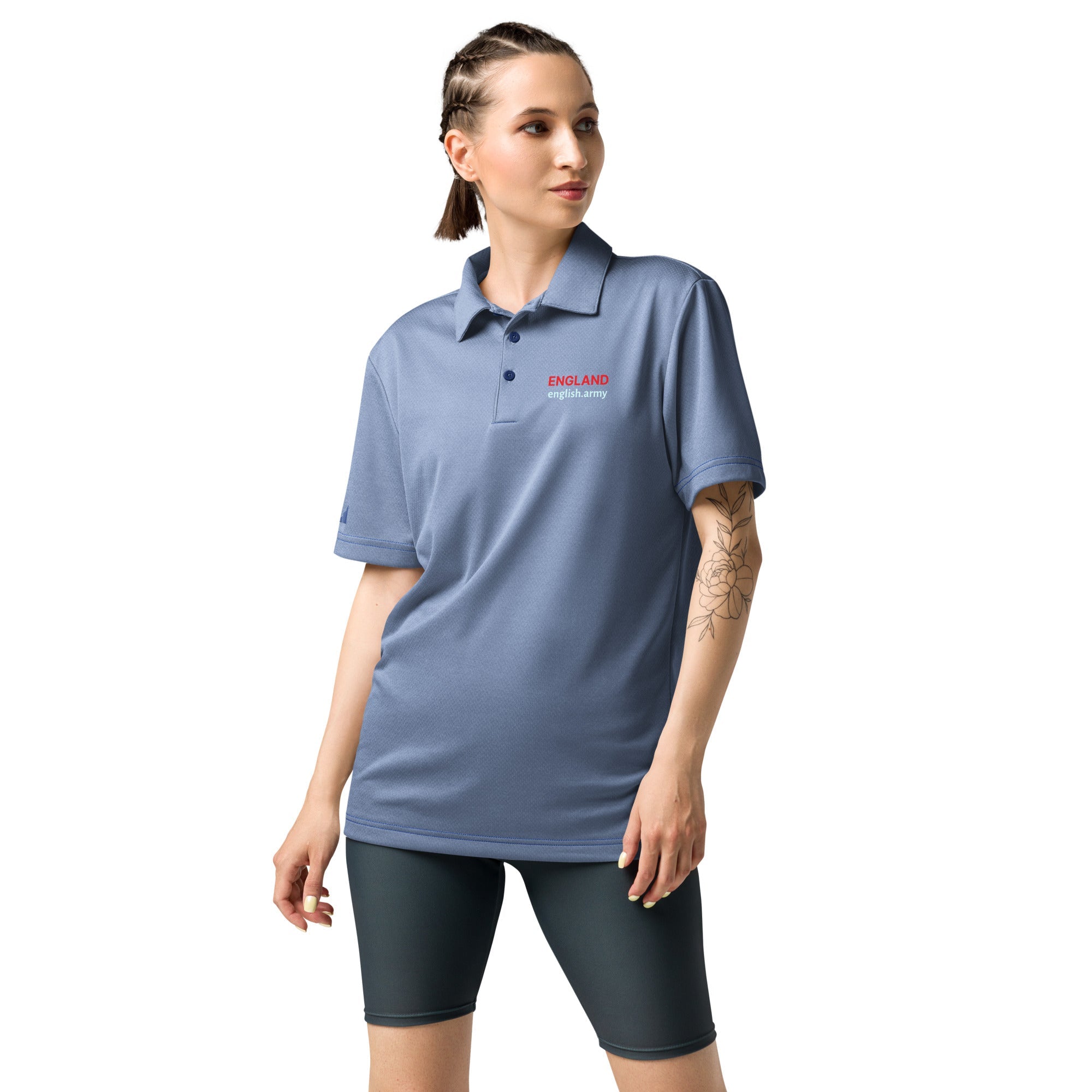 ENGLAND - Adidas Space-dyed Polo