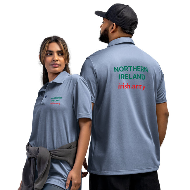 NORTHERN IRELAND - Adidas Space-dyed Polo