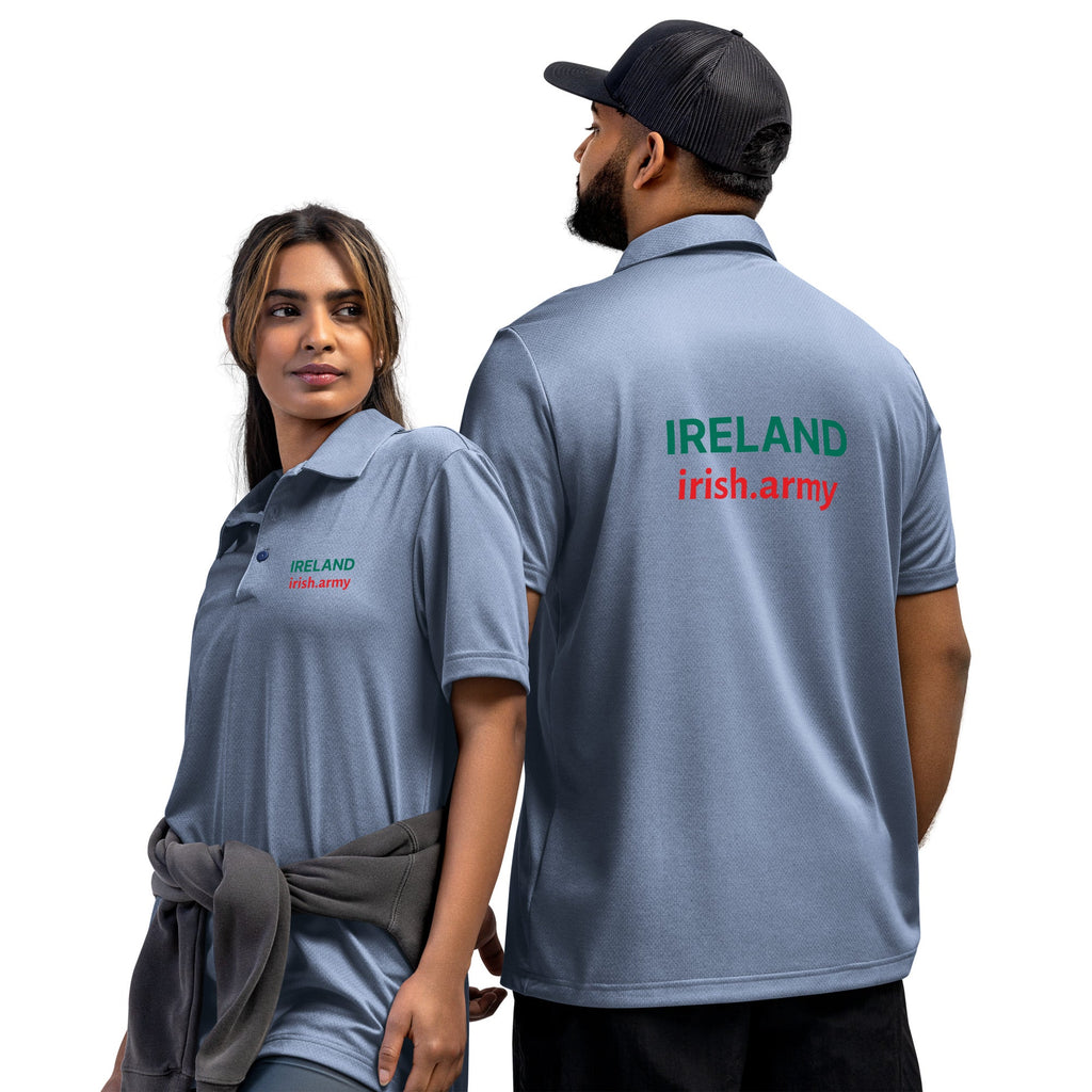 IRELAND - Adidas Space-dyed Polo