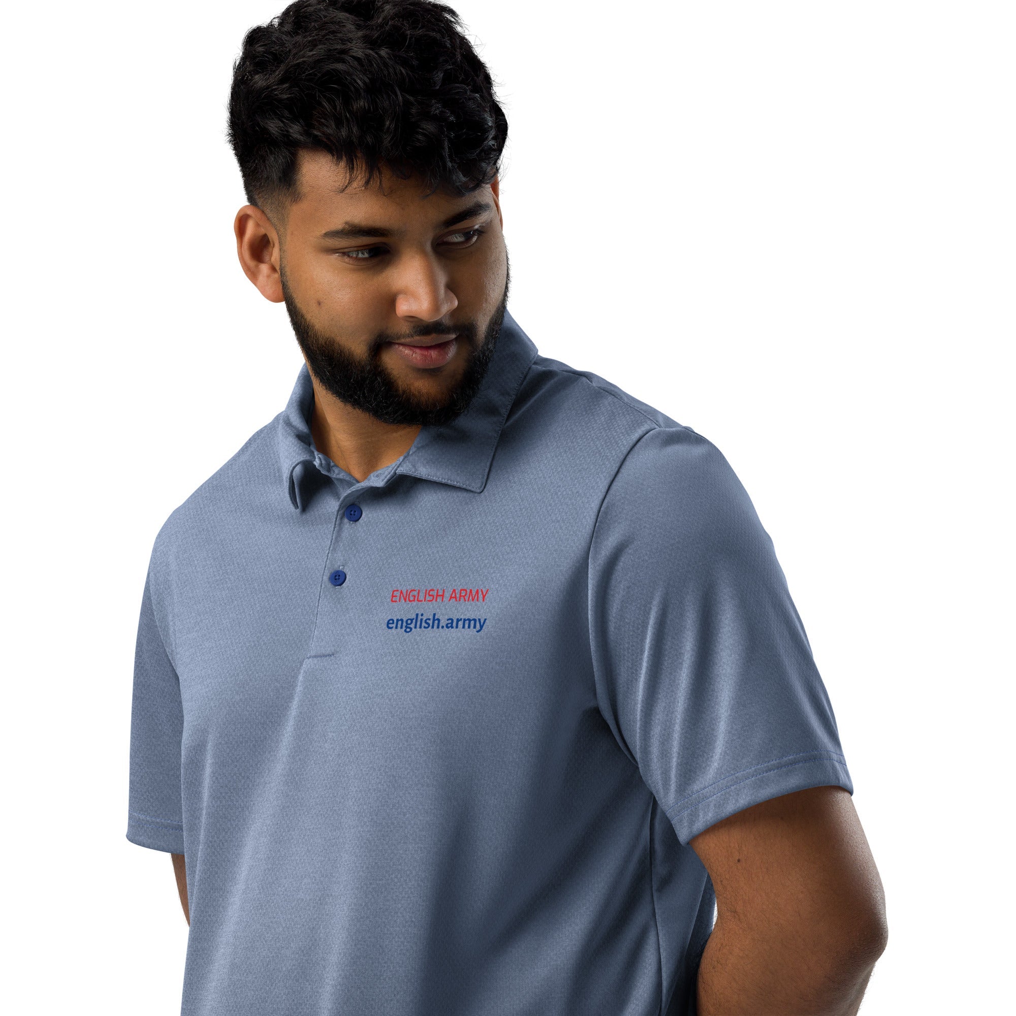 ENGLISH ARMY - Adidas Space-dyed Polo