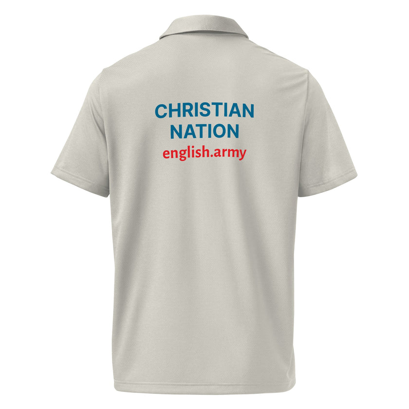 Christian Nation - Adidas Space-dyed Polo