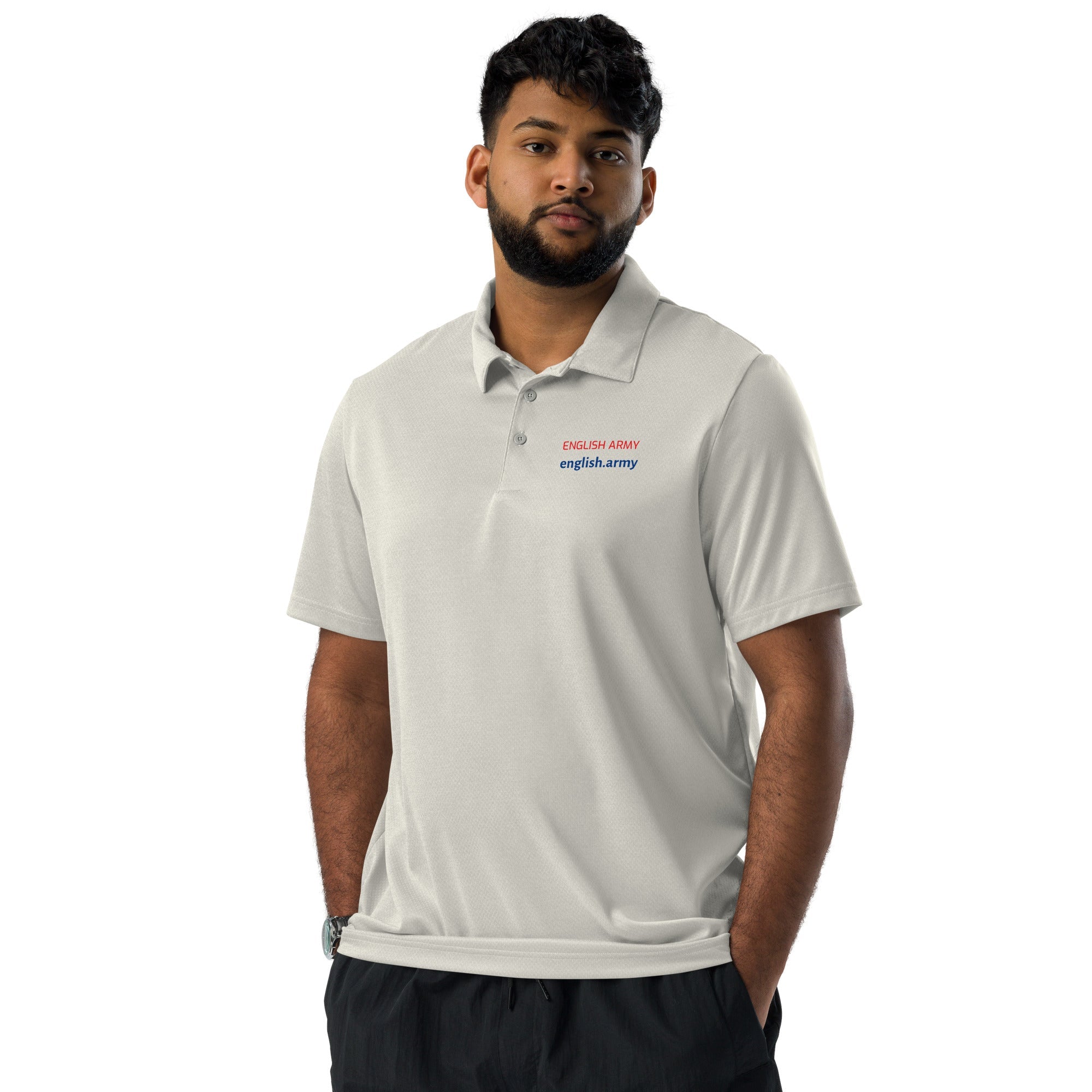 ENGLISH ARMY - Adidas Space-dyed Polo