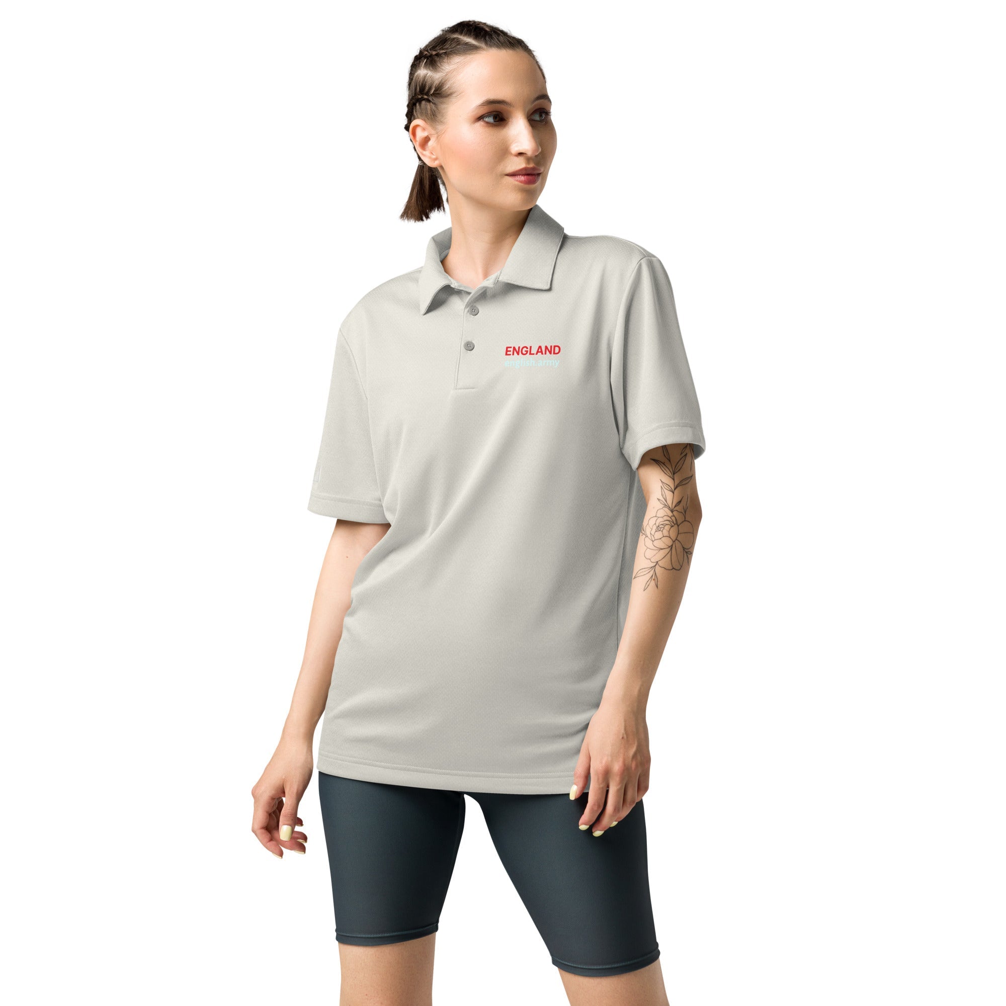 ENGLAND - Adidas Space-dyed Polo