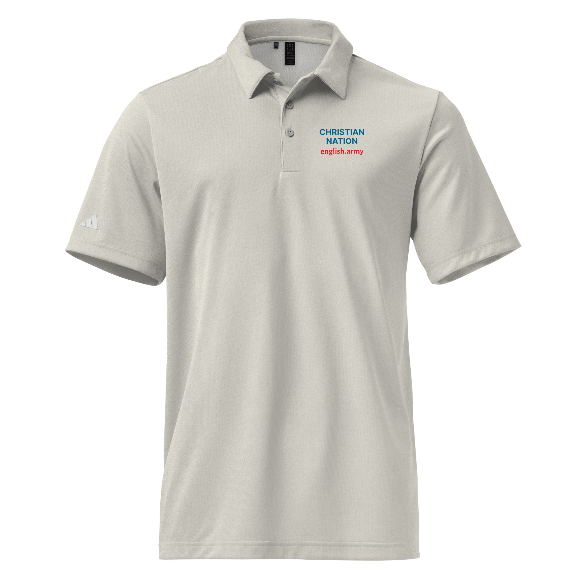 Christian Nation - Adidas Space-dyed Polo
