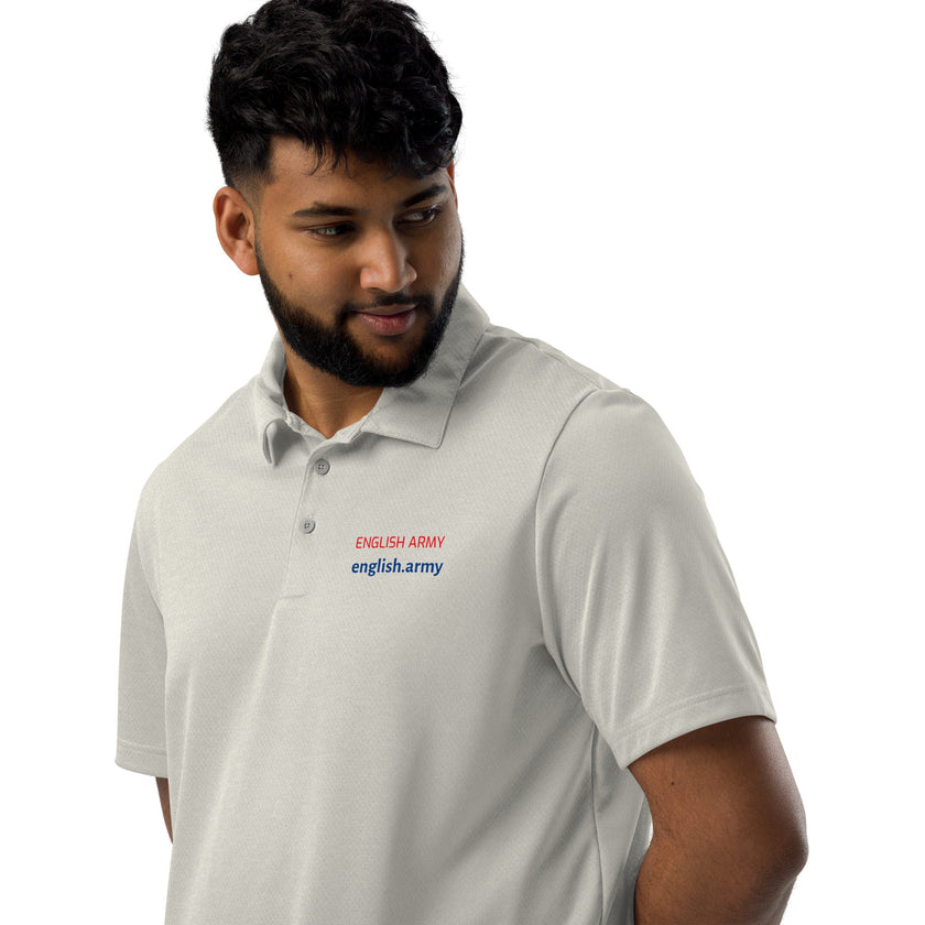 ENGLISH ARMY - Adidas Space-dyed Polo