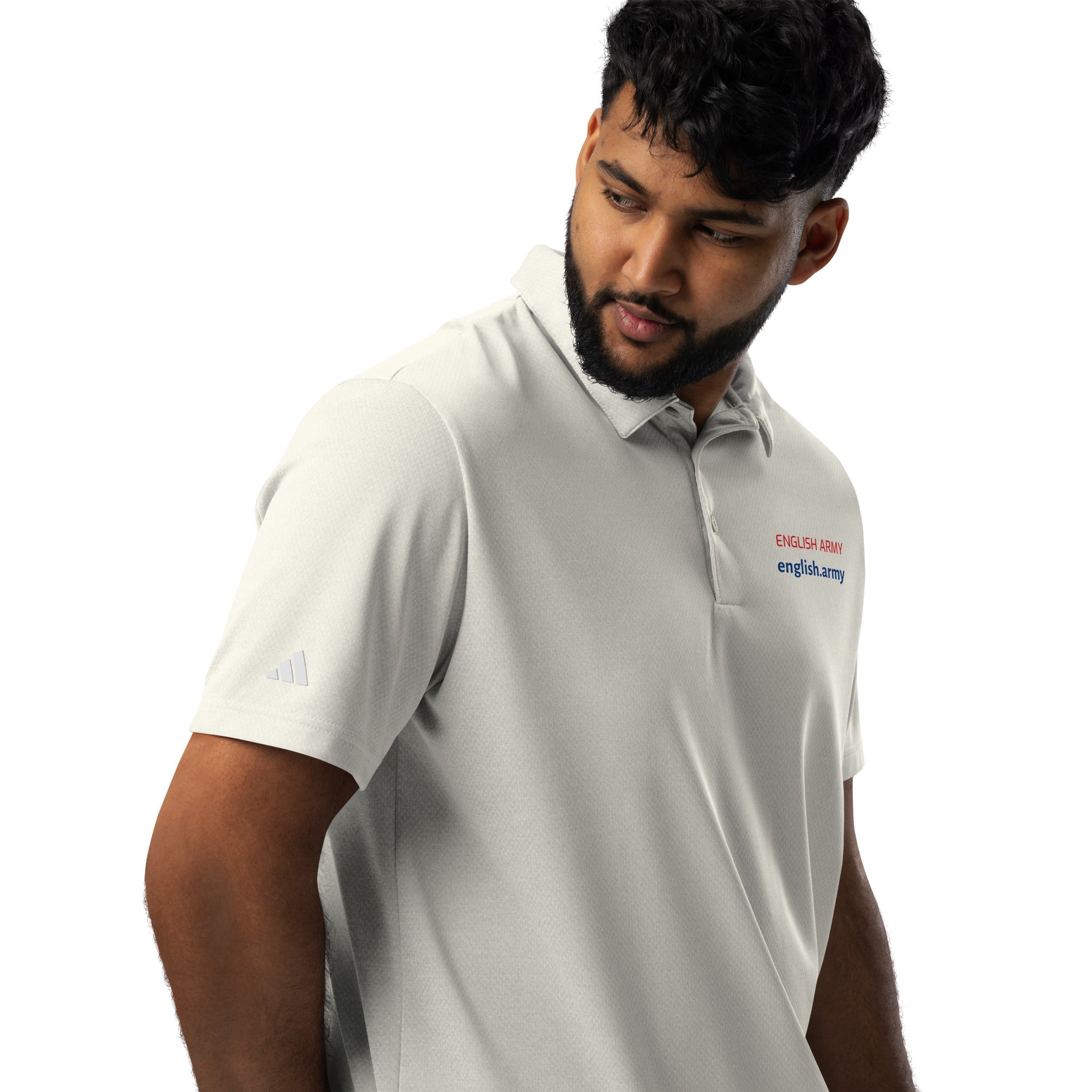 ENGLISH ARMY - Adidas Space-dyed Polo