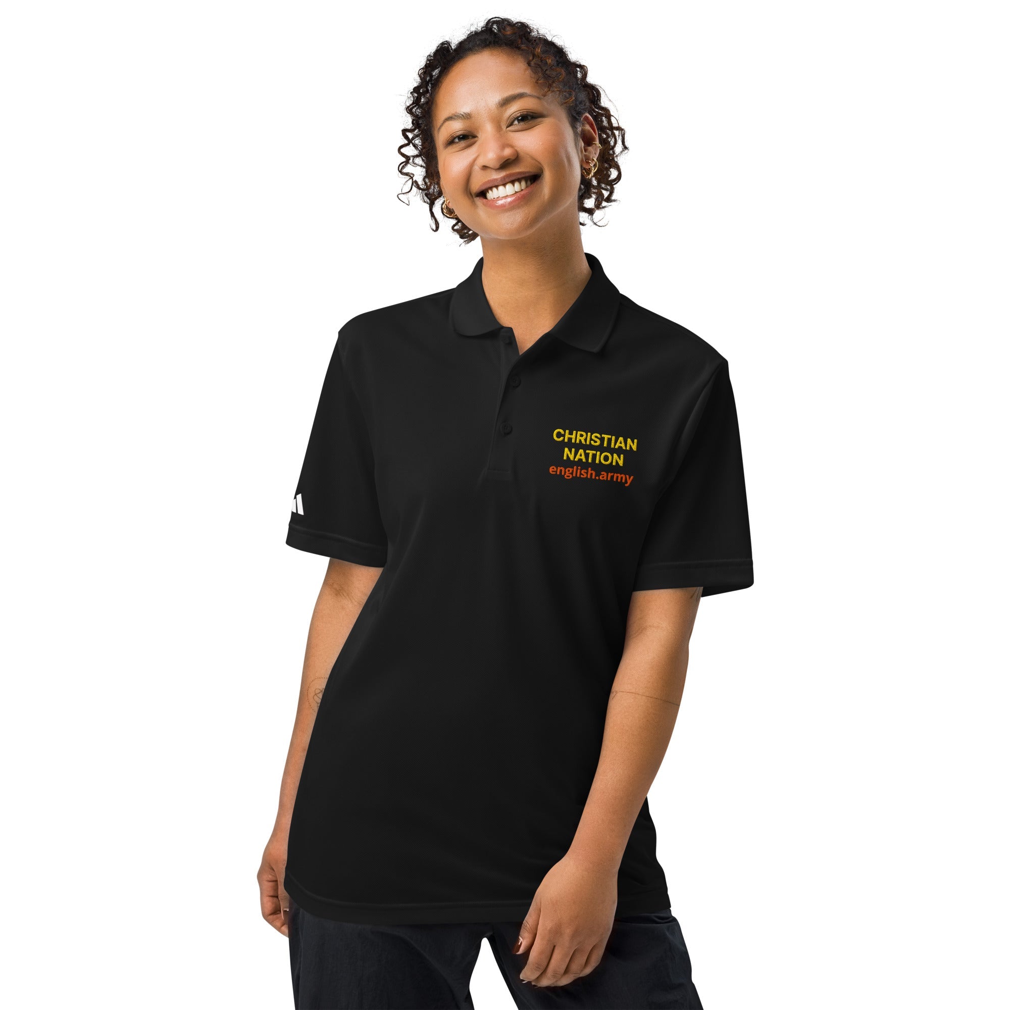 Christian Nation - Adidas Sport Polo