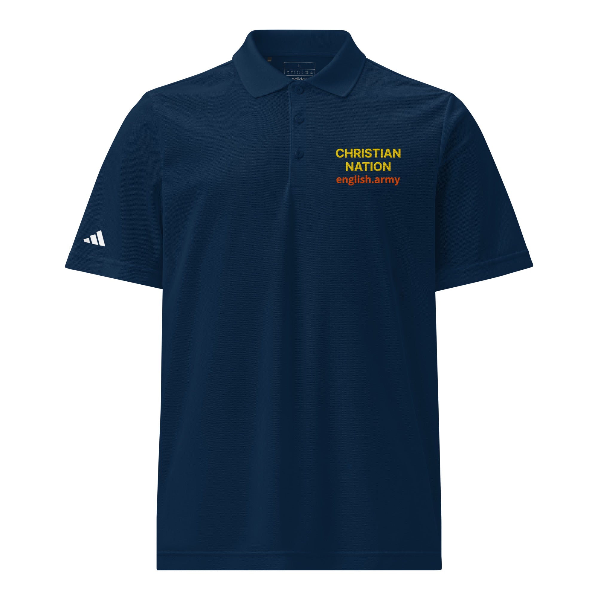 Christian Nation - Adidas Sport Polo