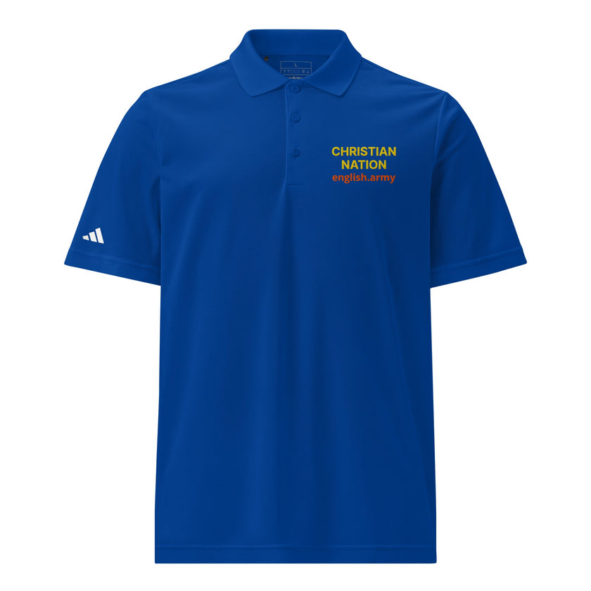 Christian Nation - Adidas Sport Polo