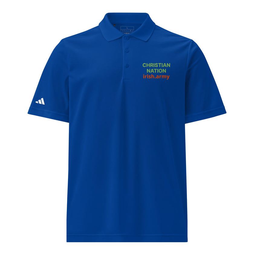 Christian Nation - Adidas Sport Polo