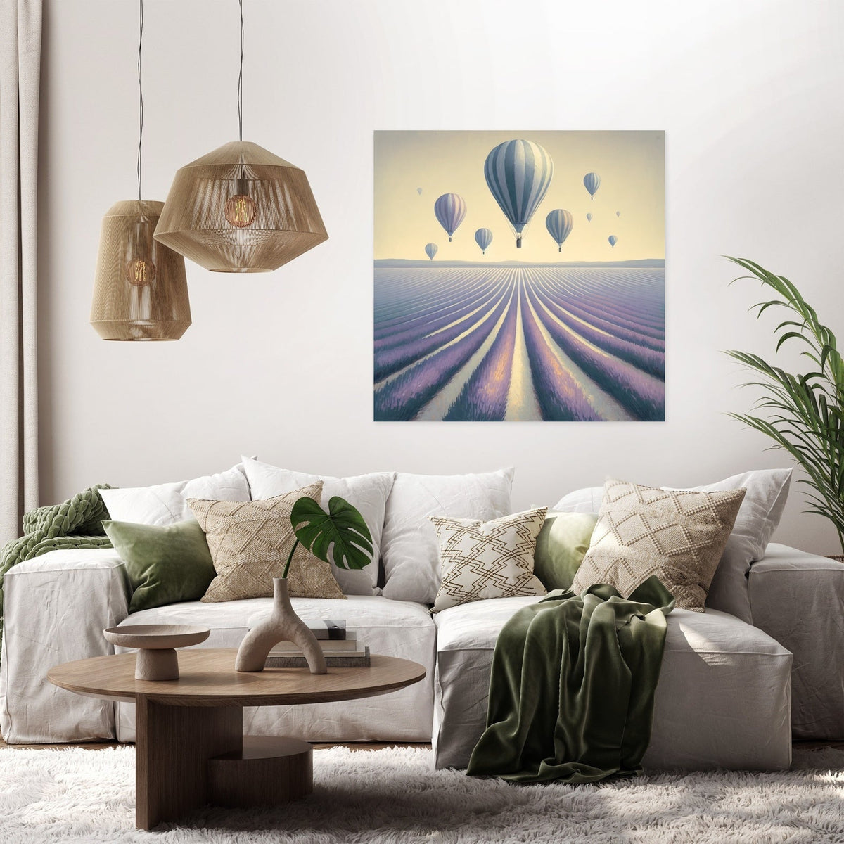 Lavender Breeze Canvas