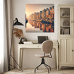 Sunset Serenity Glasgow Canvas