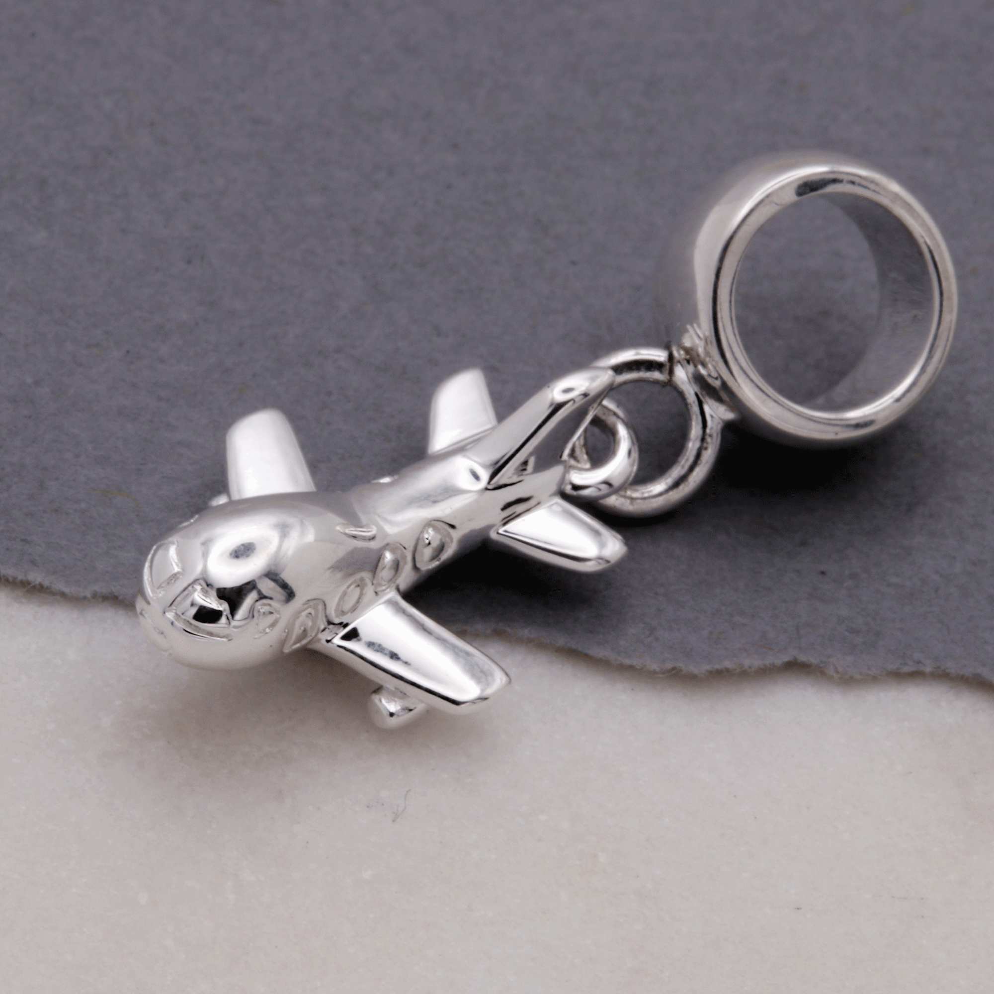 Aeroplane Silver Charm