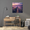 Lavender Sunset Fields Canvas