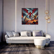 Crater Clash Canvas