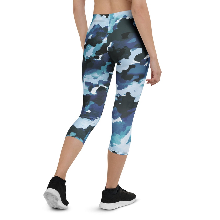 Capri Leggings - Irish Army