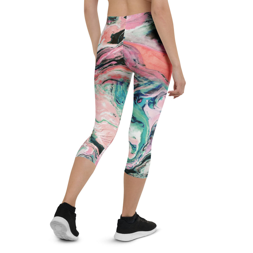 Capri Leggings - Irish Army