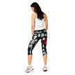 Capri Leggings - Irish Army