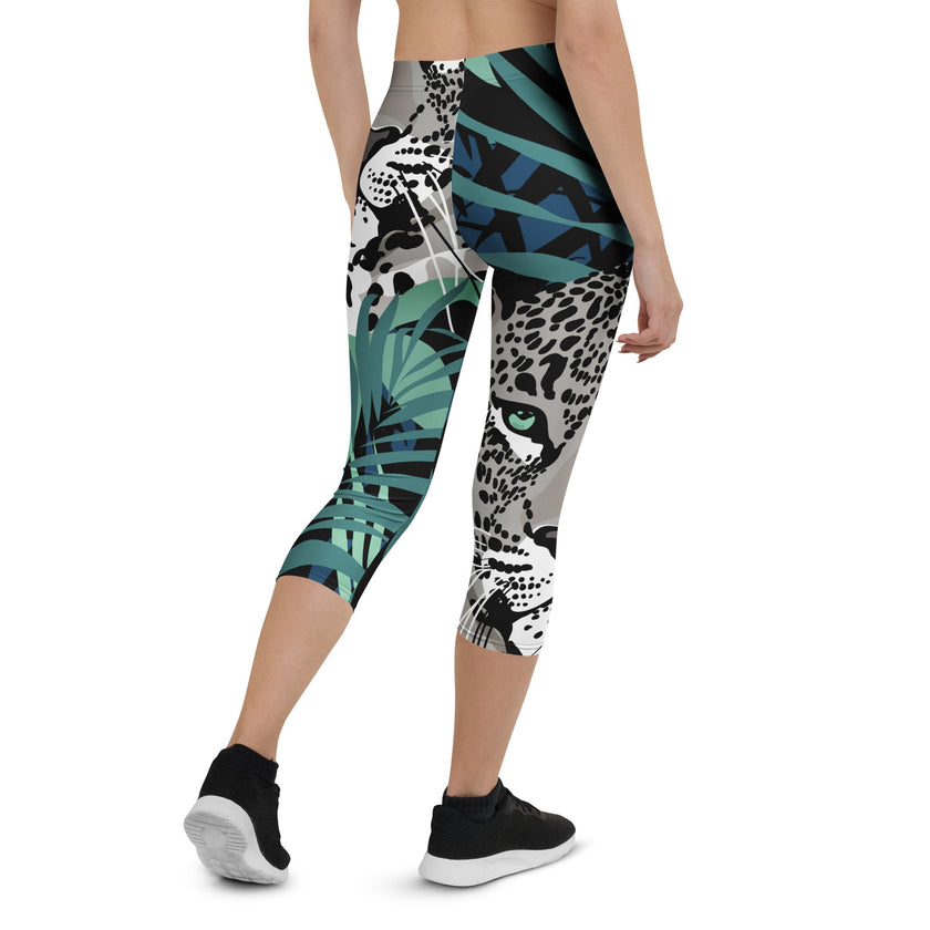 Capri Leggings - Irish Army