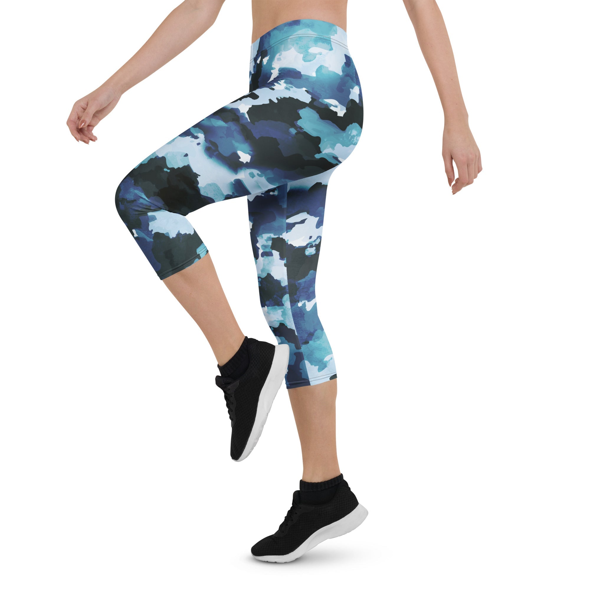 Capri Leggings - Irish Army