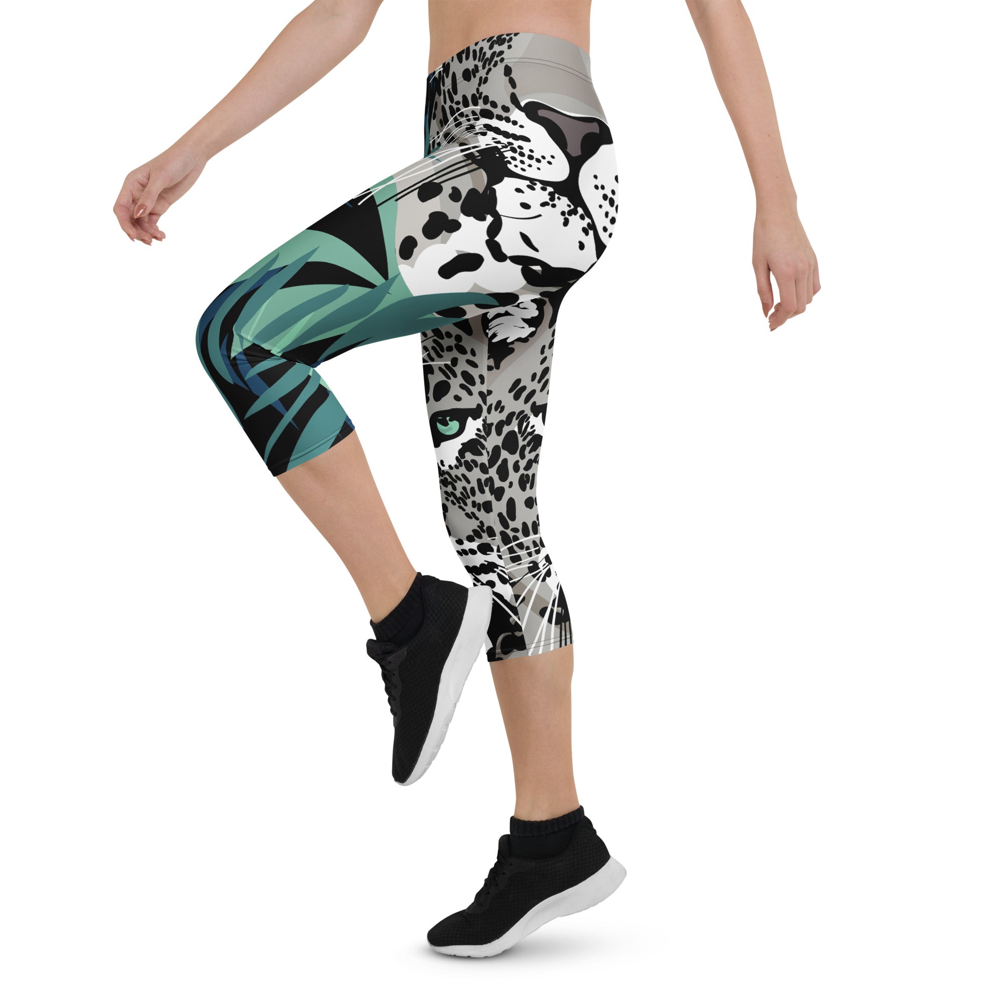 Capri Leggings - Irish Army