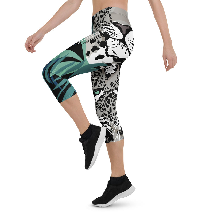 Capri Leggings - Irish Army