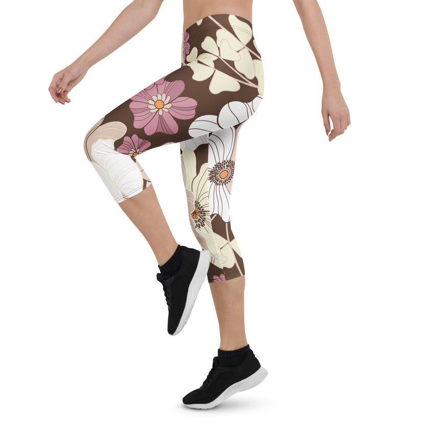Capri Leggings - Irish Army